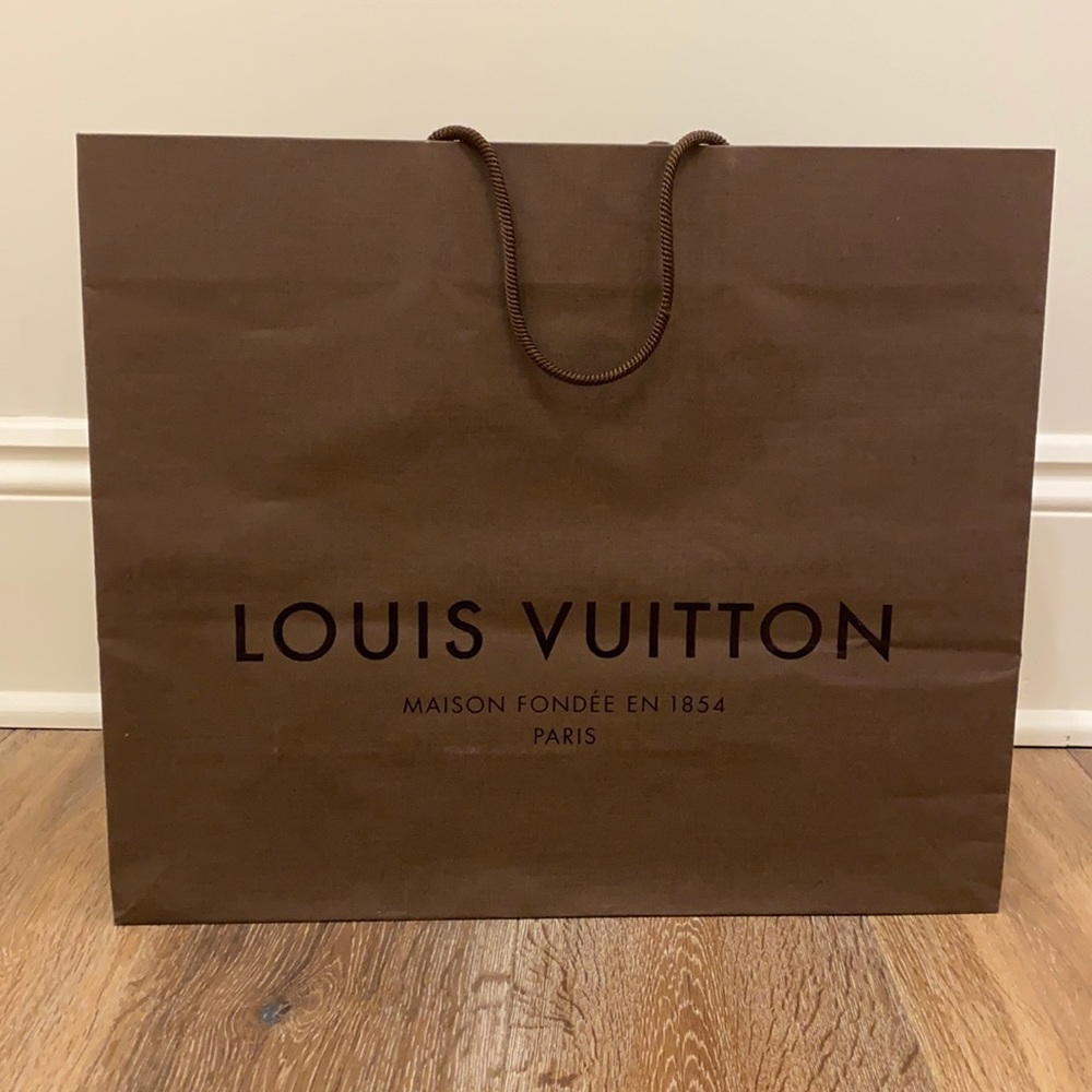 Louis Vuitton Paper Shopping Bag